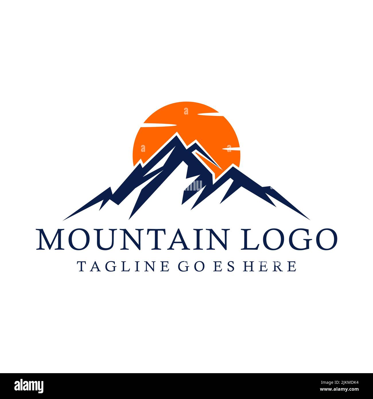 mountain logo design inspiration. modern mountain logo design for any