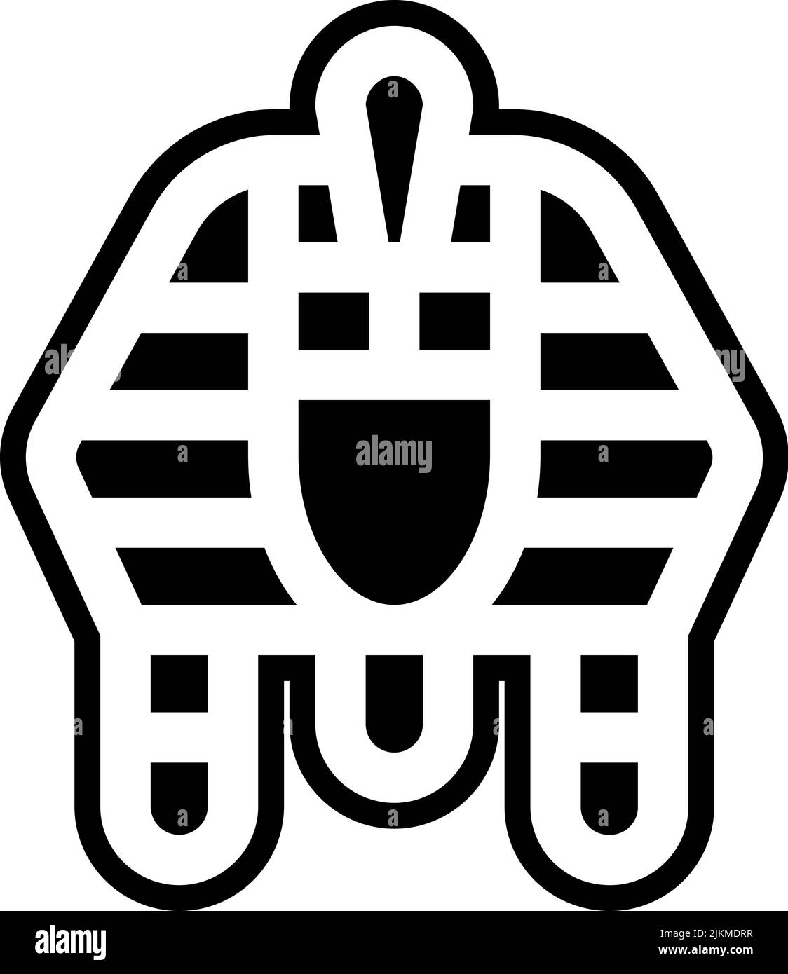 pharaoh icon black vector illustration Stock Vector Image & Art - Alamy