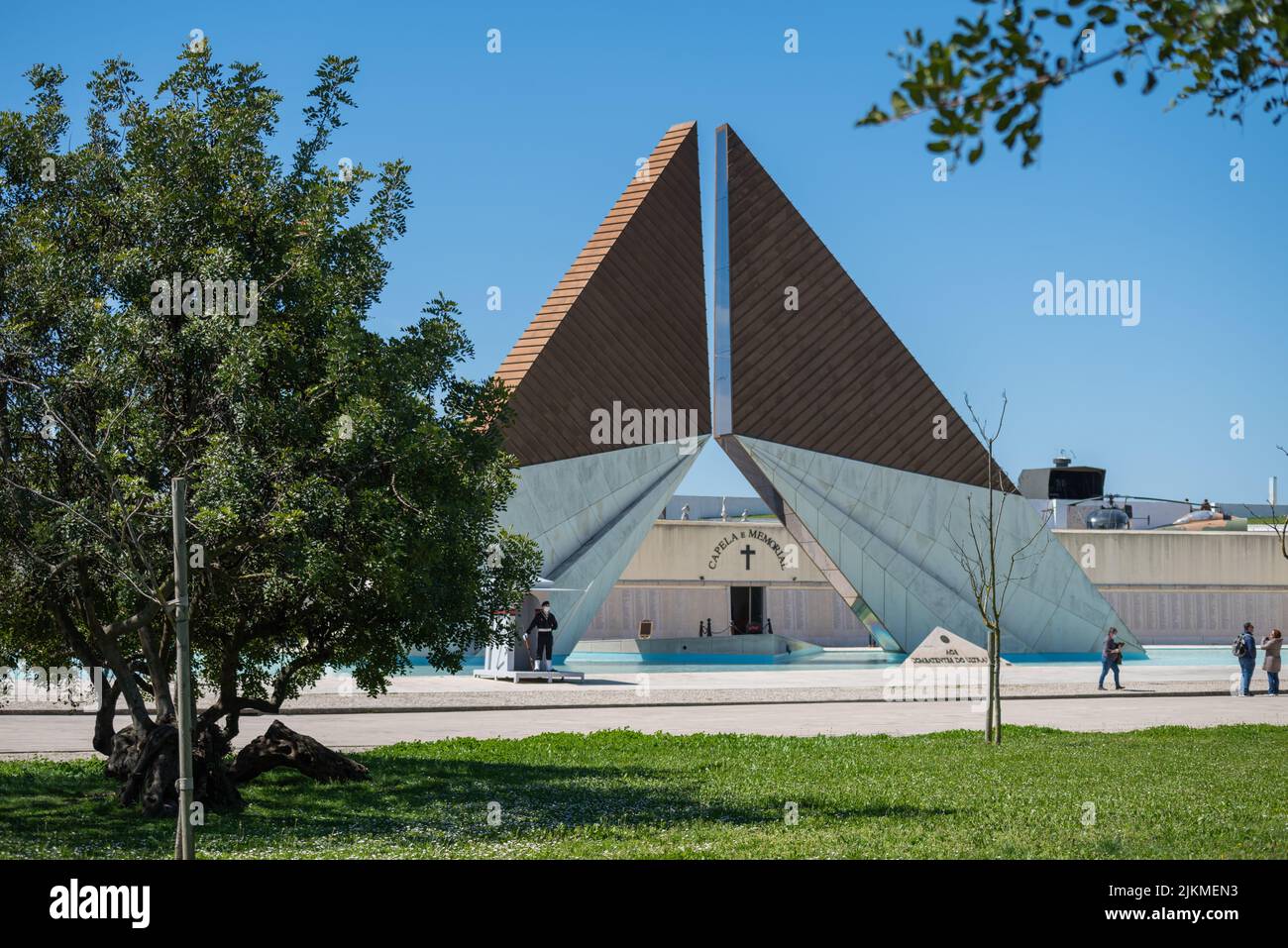 The Monument to the Overseas Combatants in Lisbon, Portugal Stock Photo