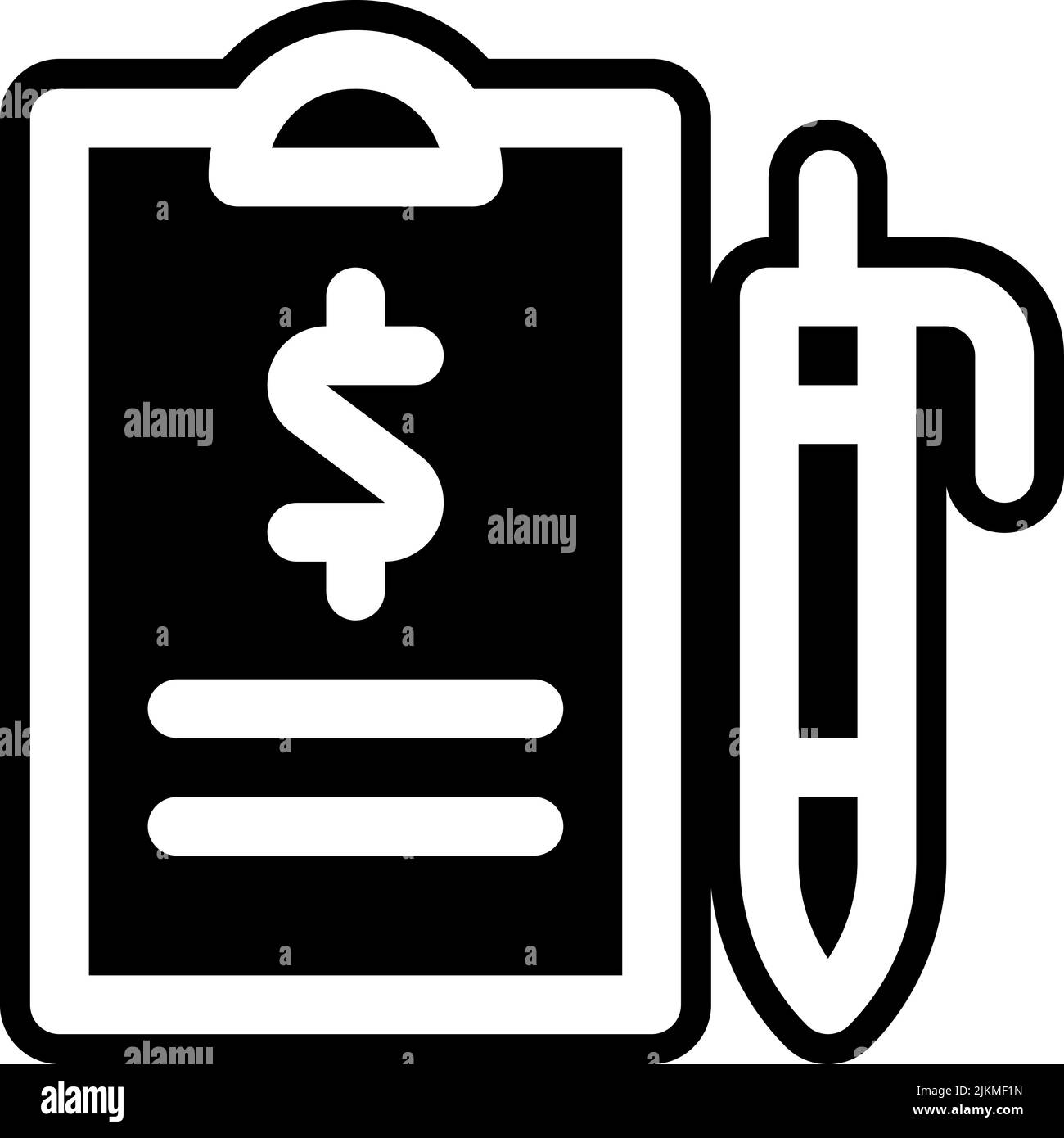 clipboard icon black vector illustration Stock Vector Image & Art Alamy