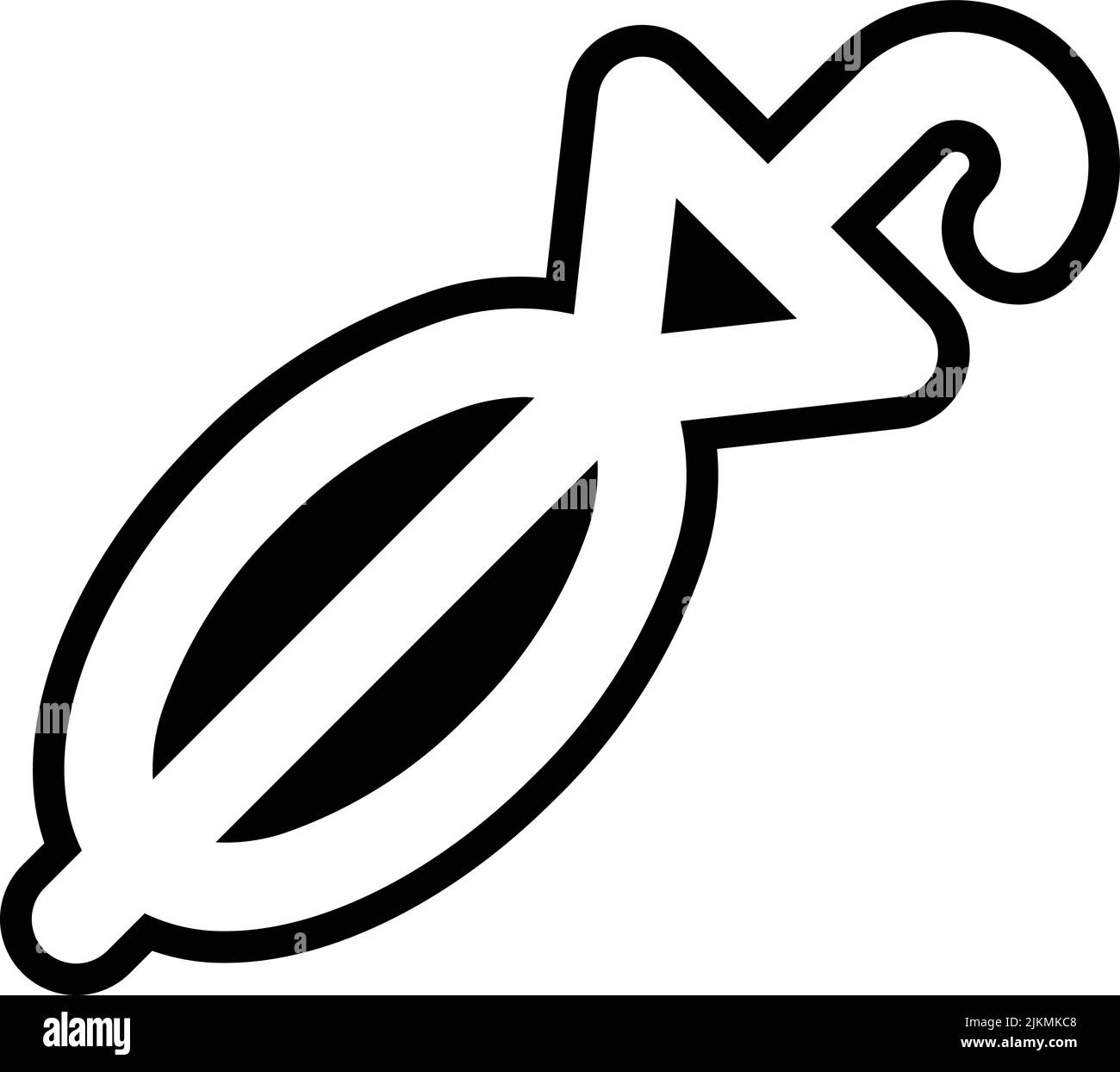umbrella icon black vector illustration Stock Vector Image & Art - Alamy