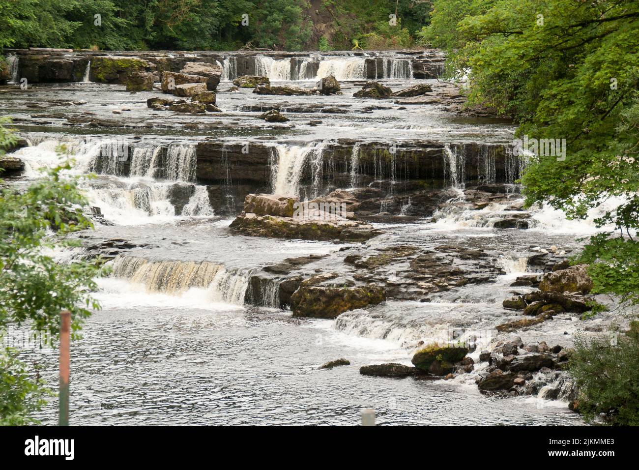 Aysgarth Falls Yorkshire Dales Stock Photo