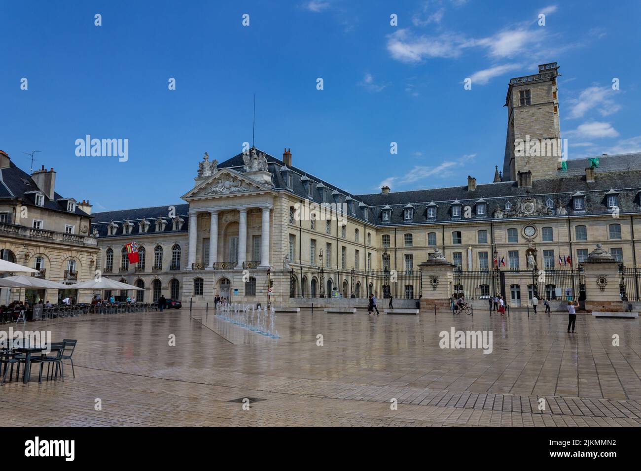 The Palace of the Dukes and Estates of Burgundy or Palais des ducs et des Etats de Bourgogne. Dijon. Stock Photo