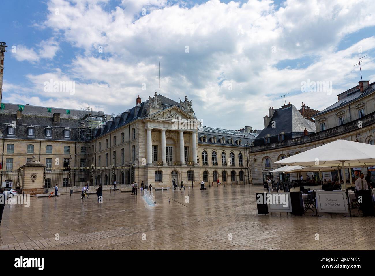 The Palace of the Dukes and Estates of Burgundy or Palais des ducs et des Etats de Bourgogne. Dijon. Stock Photo