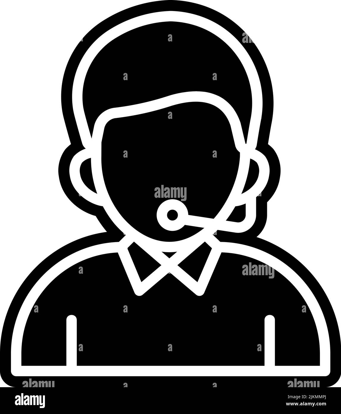 helpline icon black vector illustration Stock Vector Image & Art Alamy
