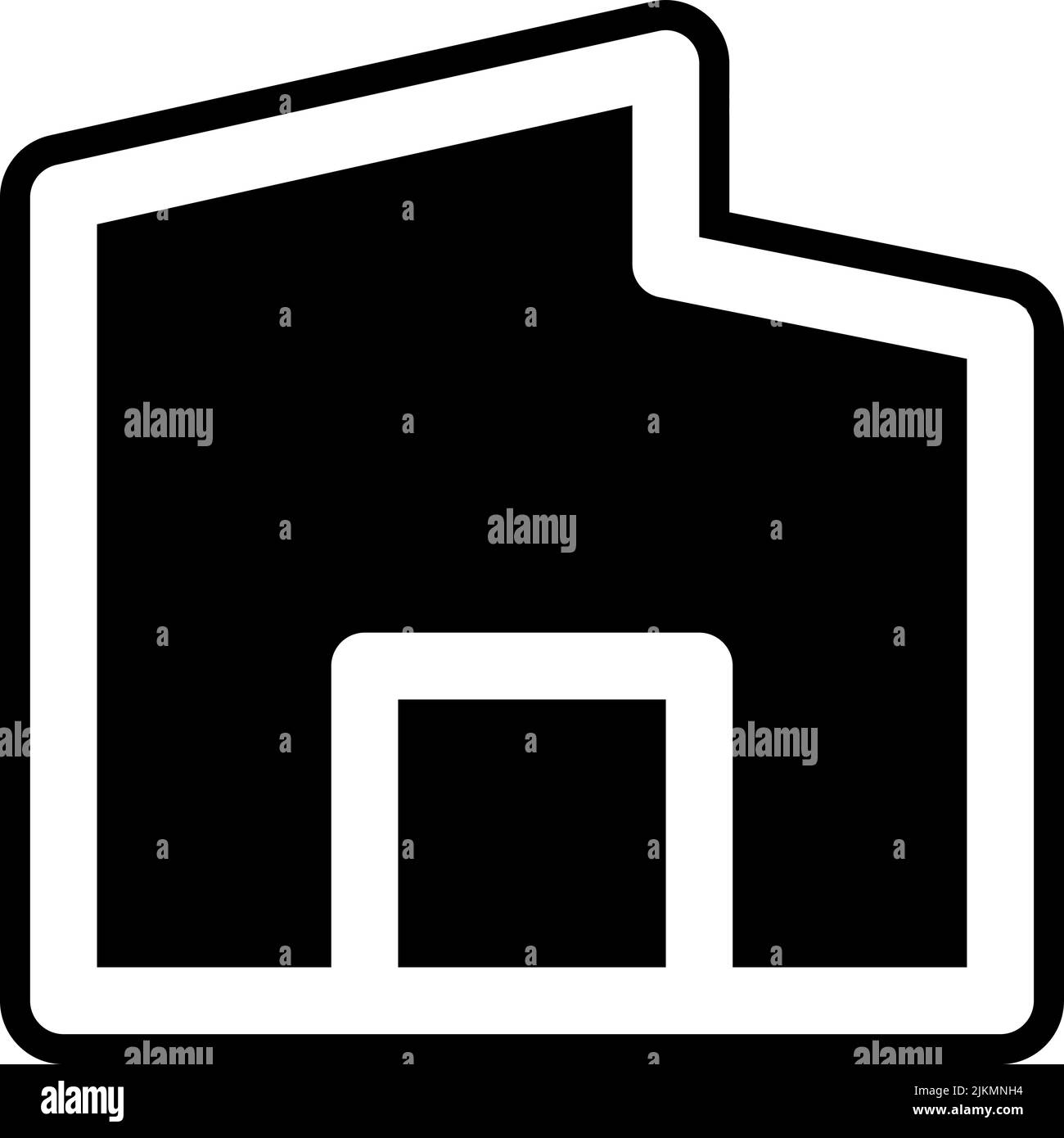 home icon black vector illustration Stock Vector Image & Art - Alamy