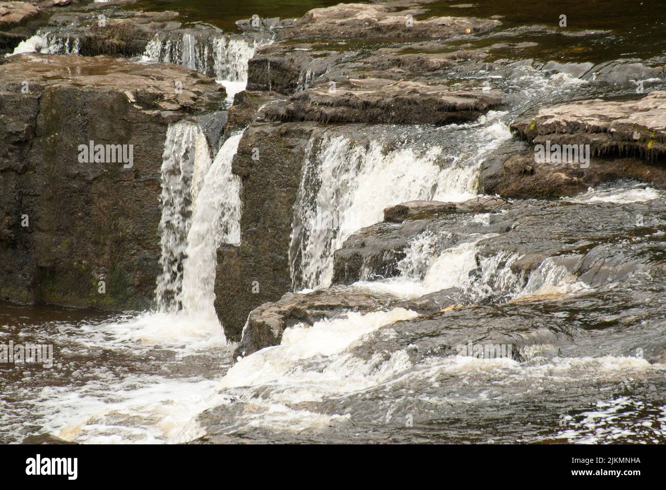 Aysgarth Falls Yorkshire Dales Stock Photo