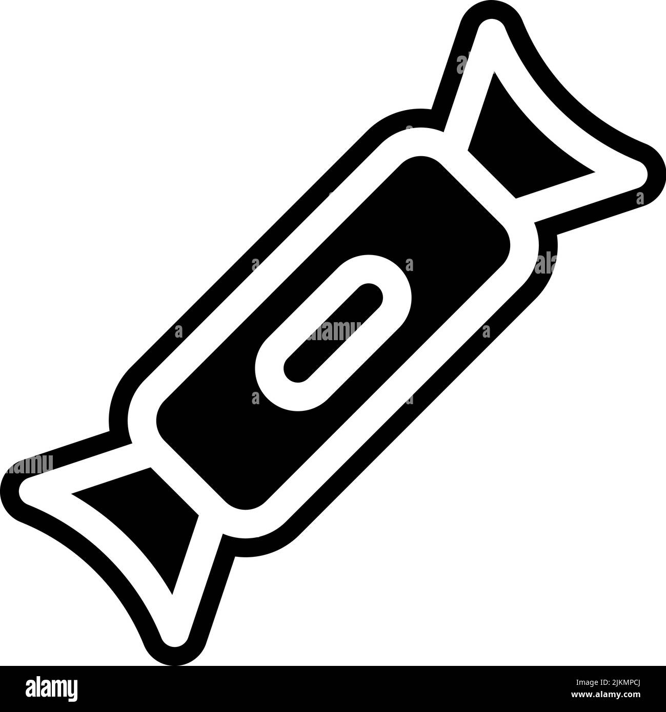 toffee icon black vector illustration Stock Vector Image & Art Alamy