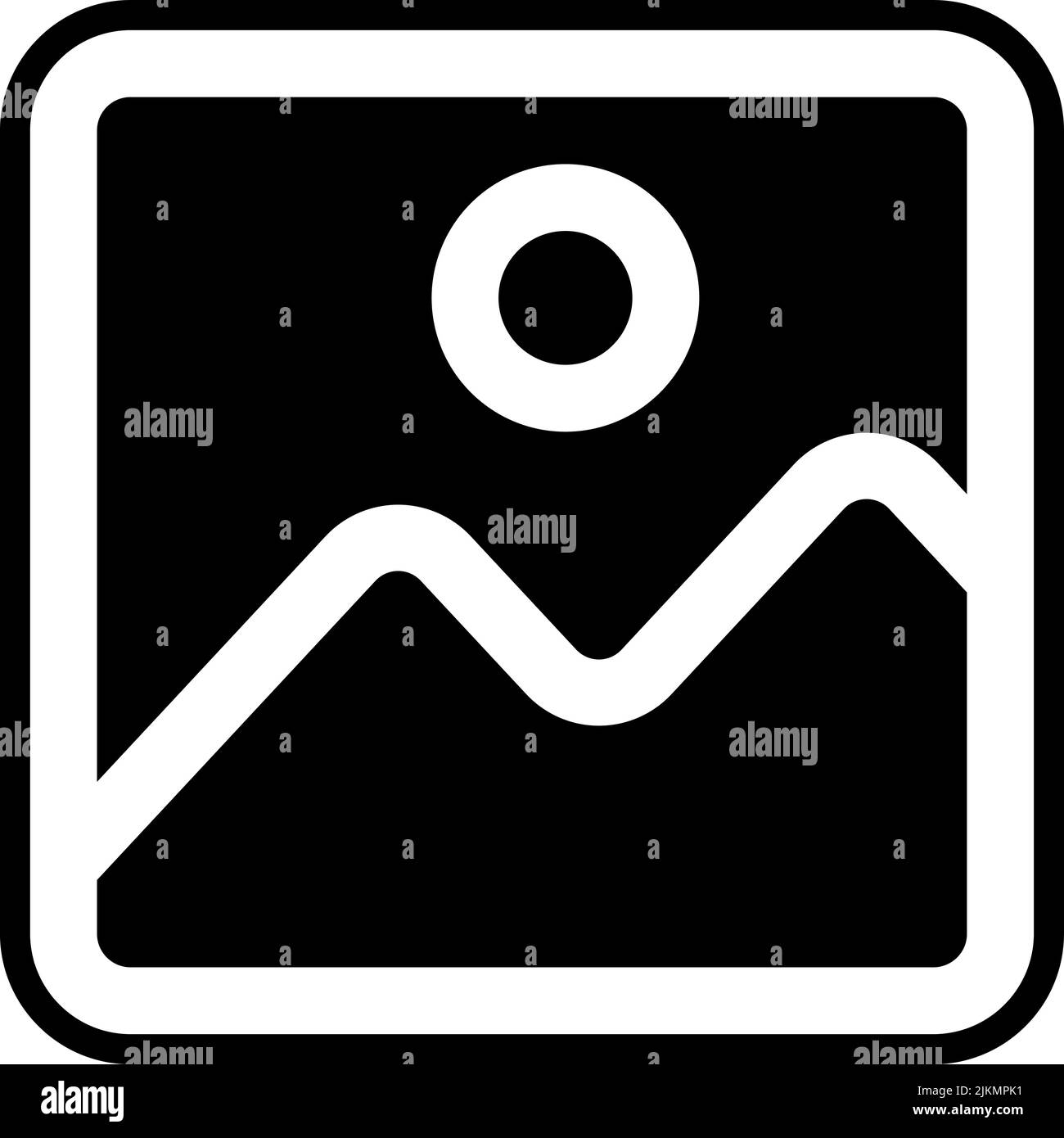 image icon black vector illustration Stock Vector Image & Art - Alamy