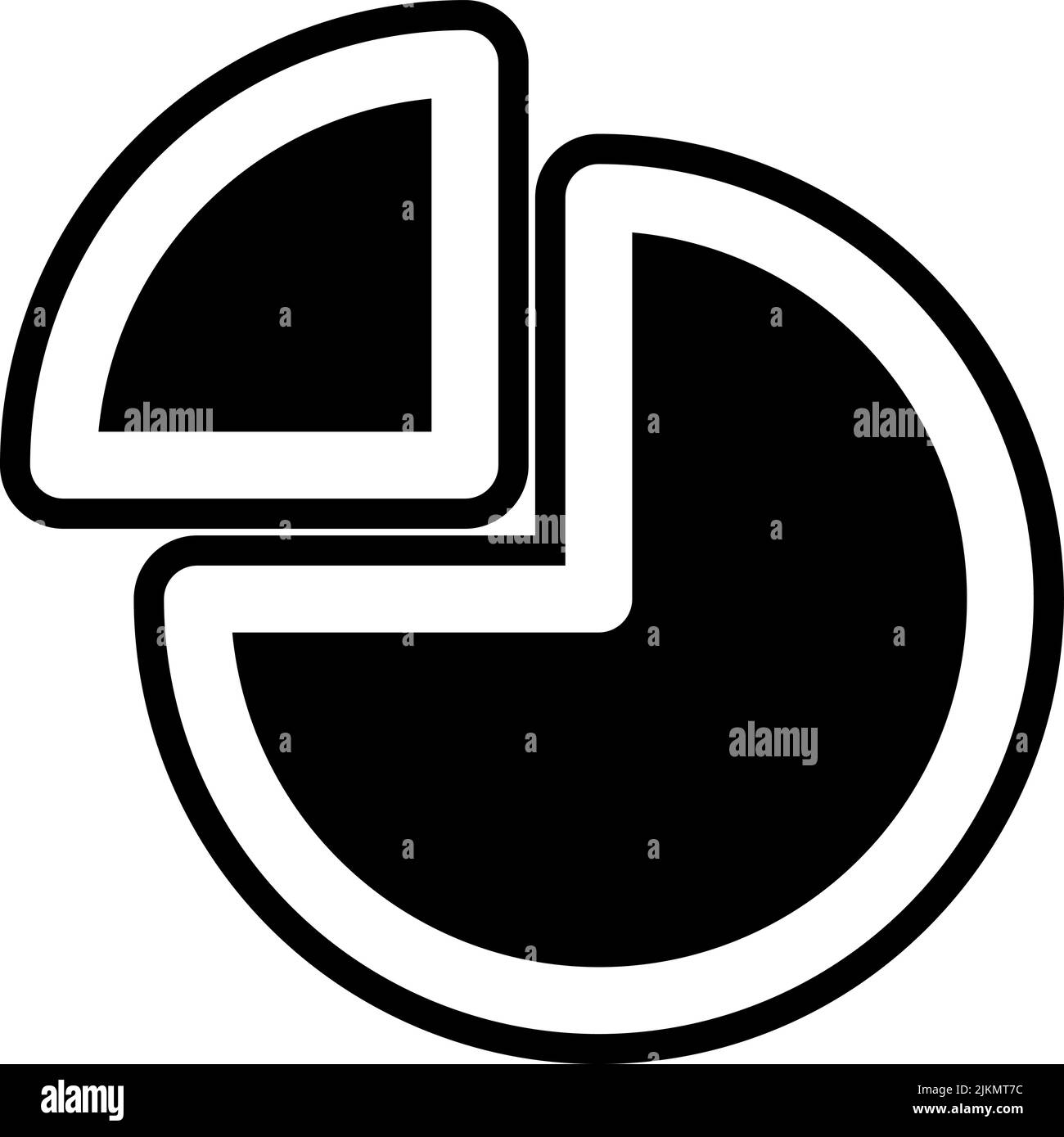 Modern computer statistic information Black and White Stock Photos ...