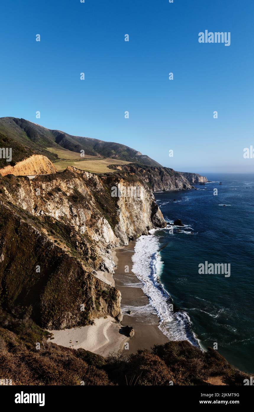Landscape of Big Sur, California Stock Photo