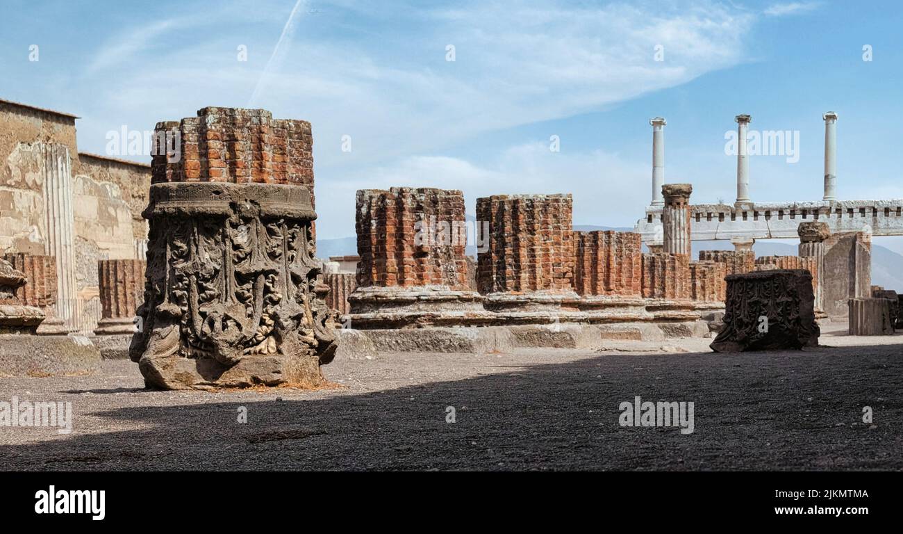 The Basilica, was the most sumptuous building of the Pompeii Forum, and