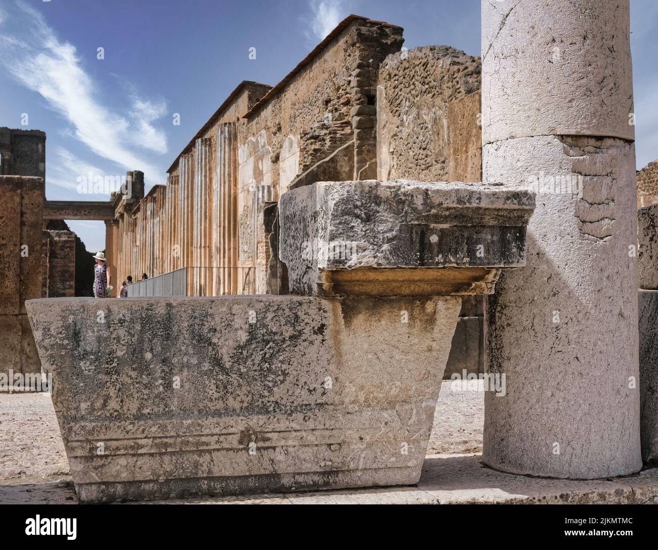 The Basilica, was the most sumptuous building of the Pompeii Forum, and