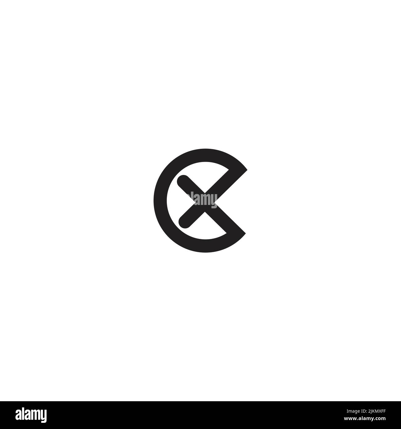 Alphabet Initials logo XC, CX, X and C Stock Vector Image & Art - Alamy