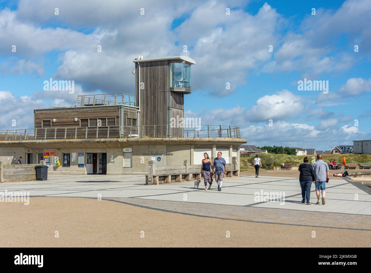 Dave Stephen's Centre, Blyth South Beach, Blyth, Northumberland, England, United Kingdom Stock Photo