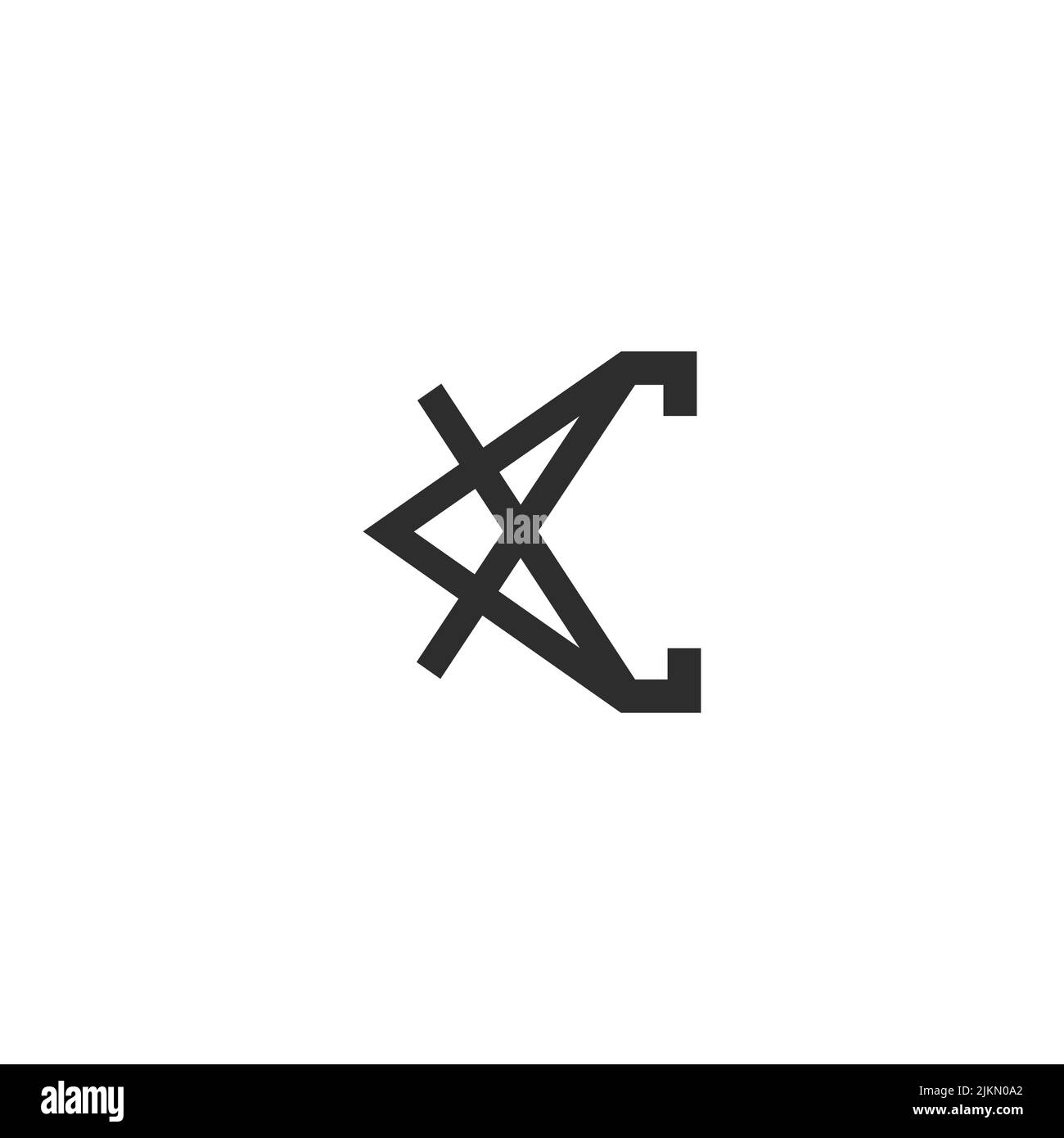 Alphabet Initials logo XC, CX, X and C Stock Vector Image & Art - Alamy