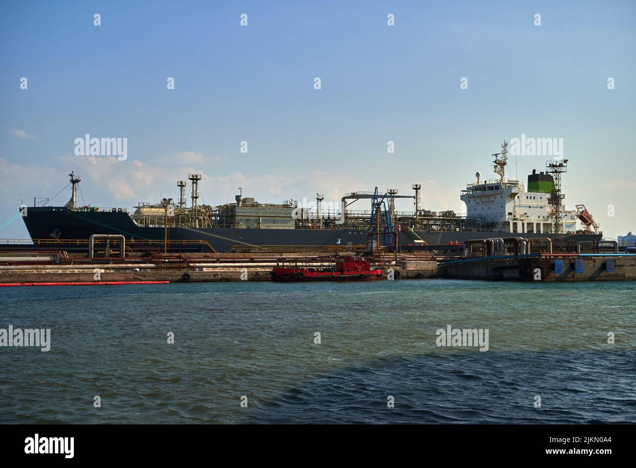 Photos: Liquid natural gas barge stops in Port Colborne