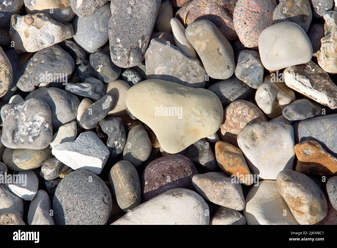 A top view of the stones at the beach Stock Photo - Alamy