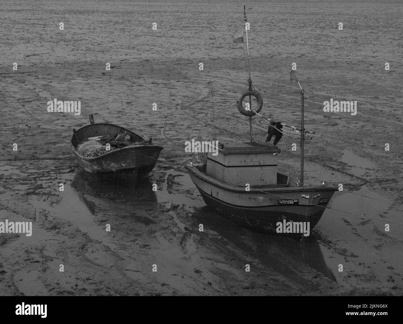 Little sail boats Black and White Stock Photos & Images - Alamy