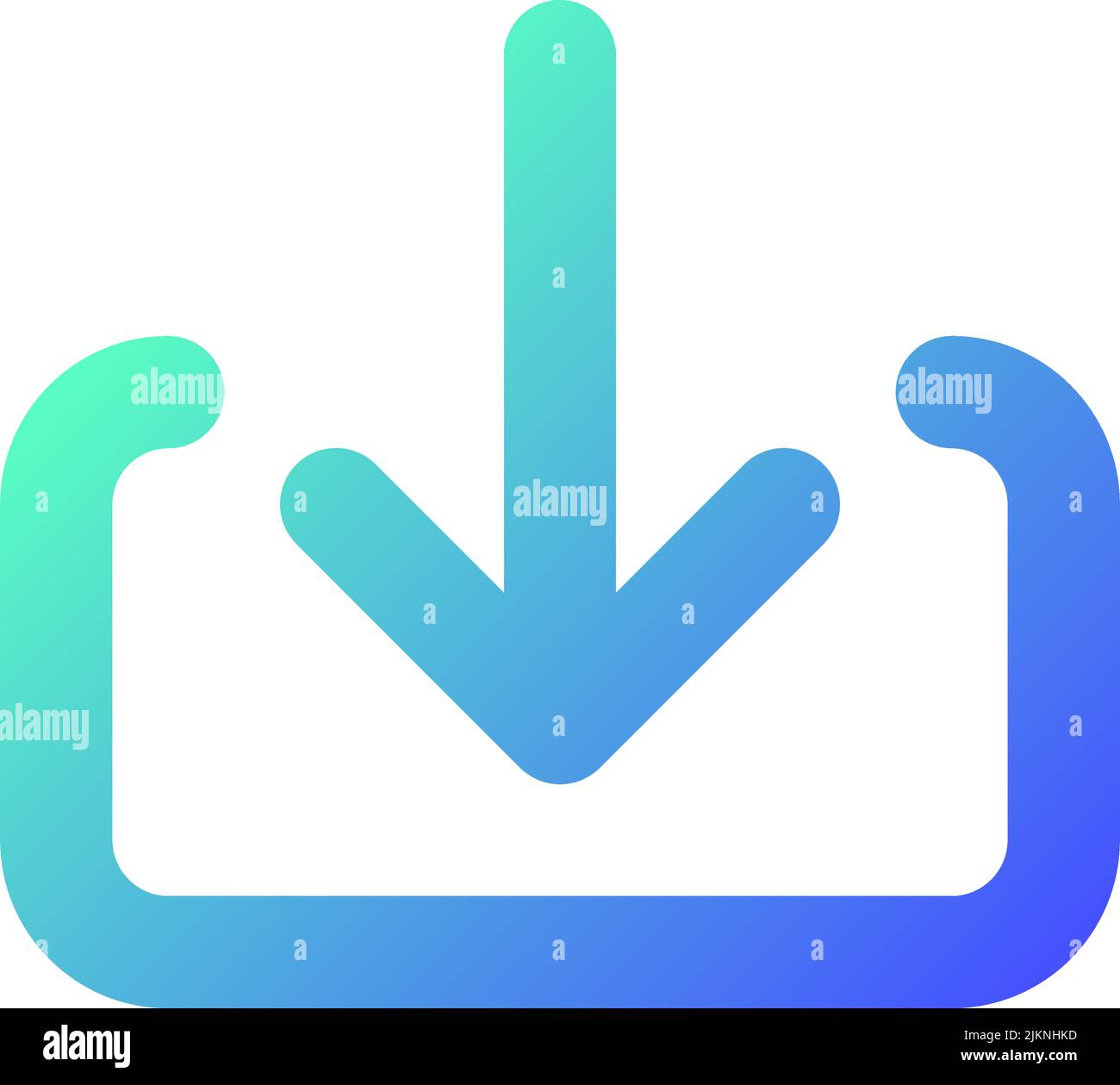 Download file pixel perfect gradient linear ui icon Stock Vector