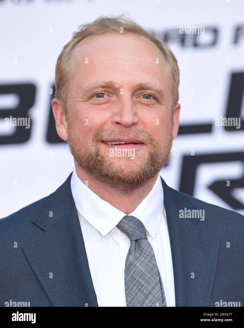 August 1, 2022, Westwood, California, USA: Piotr Adamczyk arrives for the premiere of the film â€˜Bullet Trainâ€™ at the Village theater. (Credit Image: © Lisa O'Connor/ZUMA Press Wire) Stock Photo