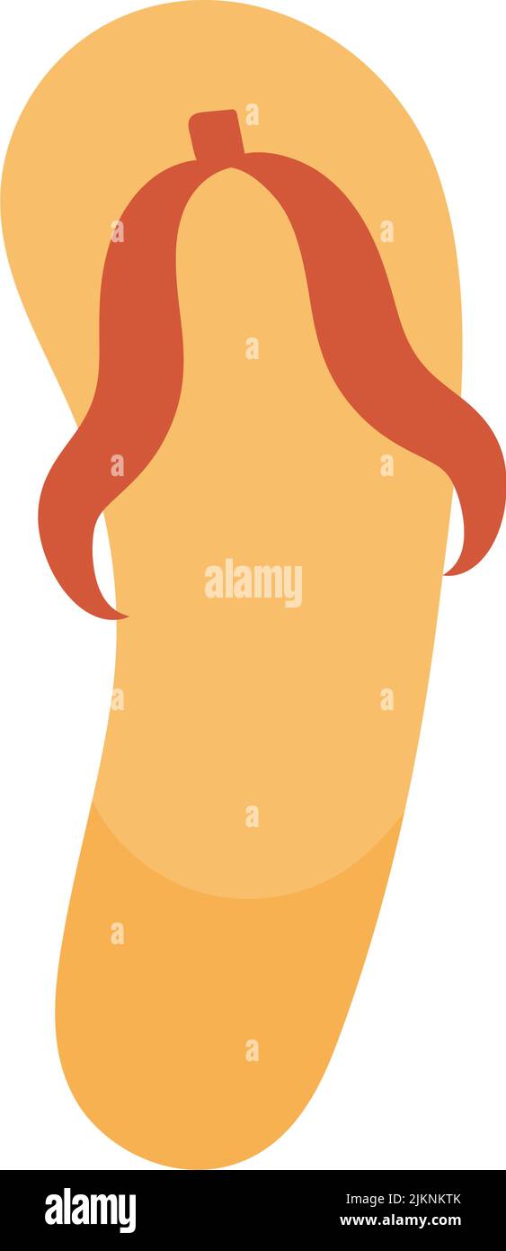 beach sandal icon Stock Vector Image & Art - Alamy