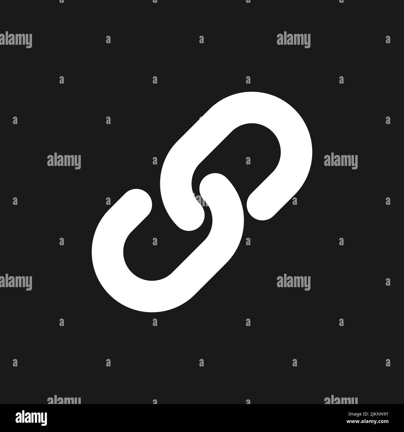 Resources and links dark mode glyph ui icon Stock Vector