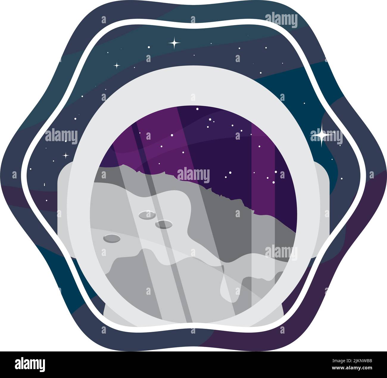 astronaut helmet badge Stock Vector Image &amp; Art - Alamy