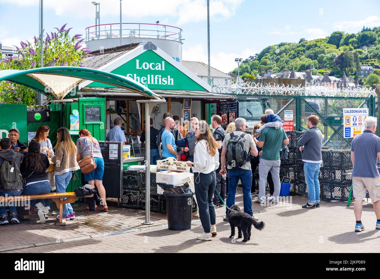 Oban seafood hut oban hi-res stock photography and images - Alamy
