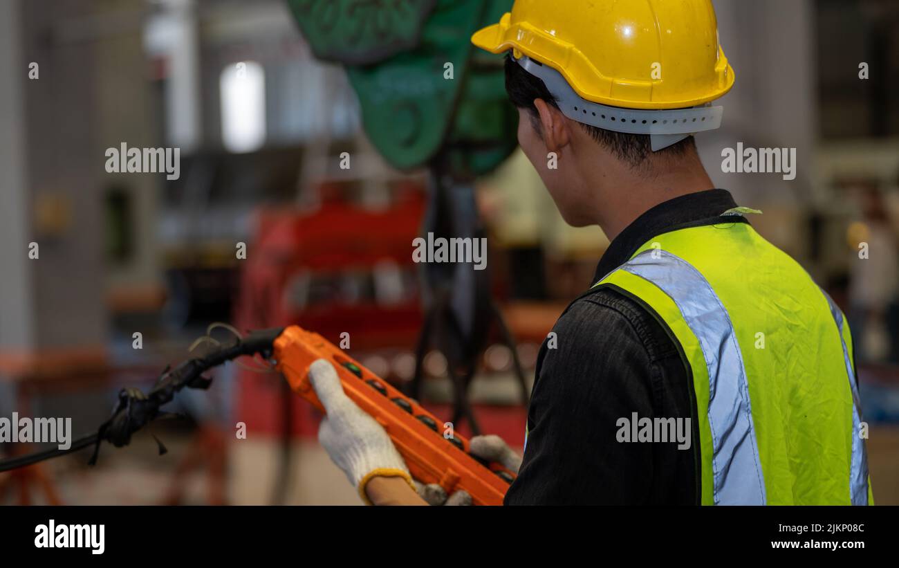 Factory Operator Loading Loading cra hi-res stock photography and images - Alamy
