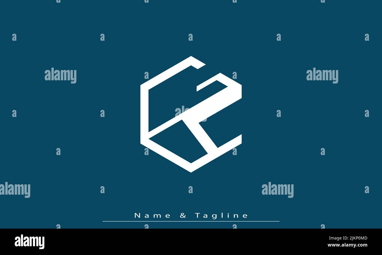 Alphabet letters Initials Monogram logo GY , YG Stock Vector
