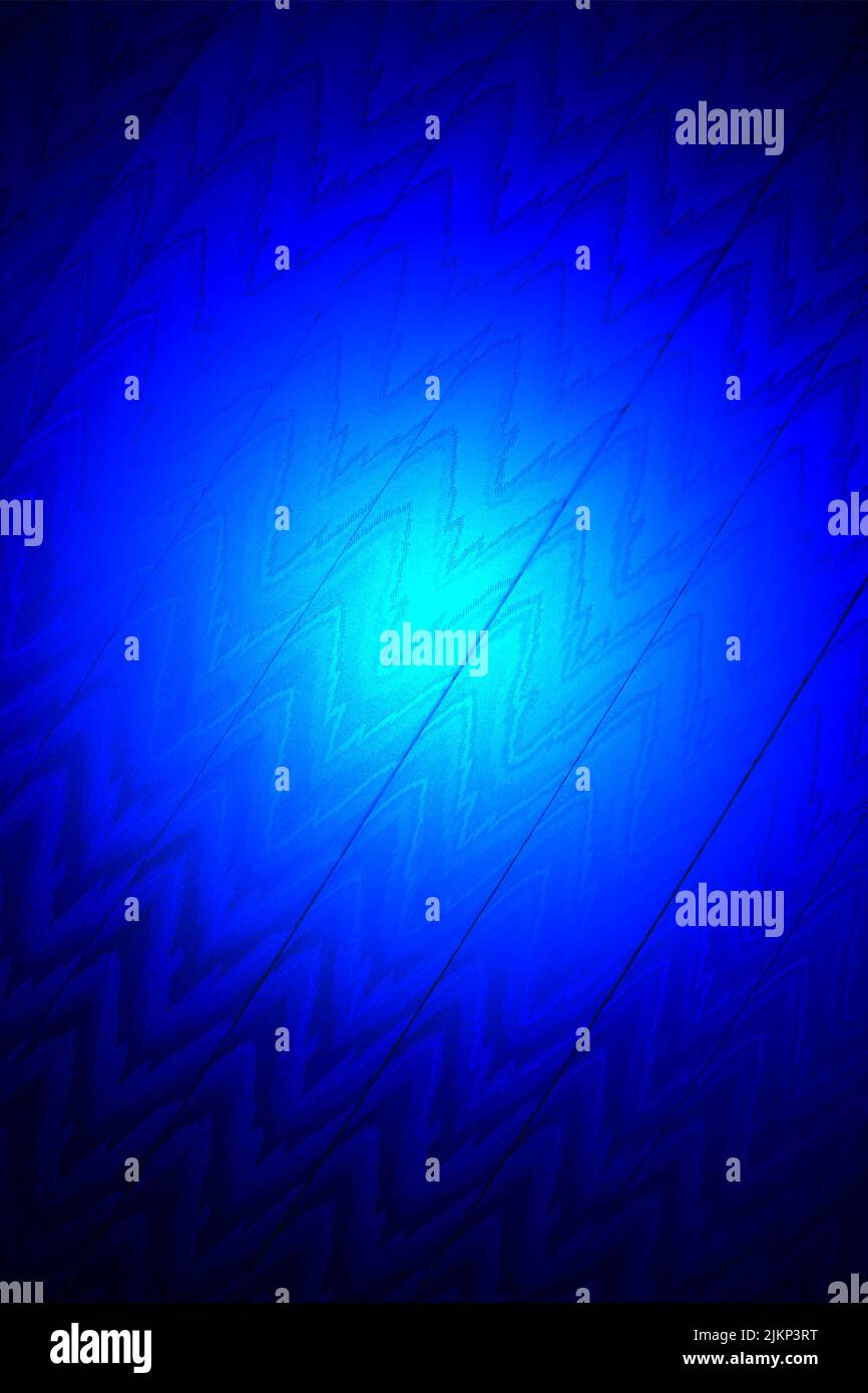ufo over abstract silver zigzag surface closeup, unknown science diversity Stock Photo