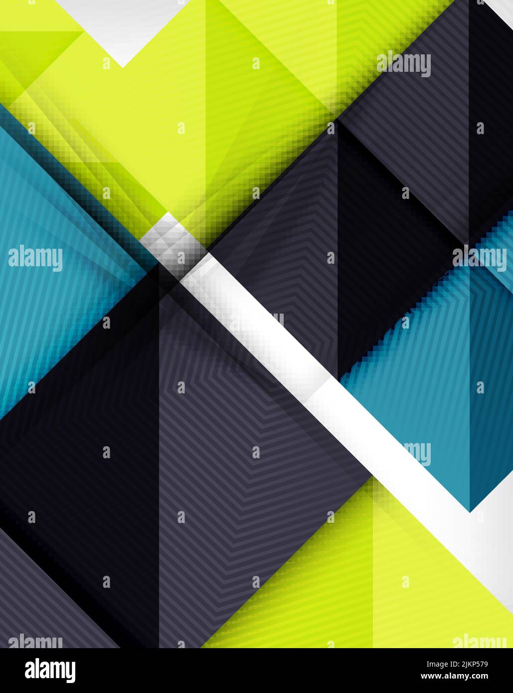 Geometric shape flat abstract background. Blank infographic background ...