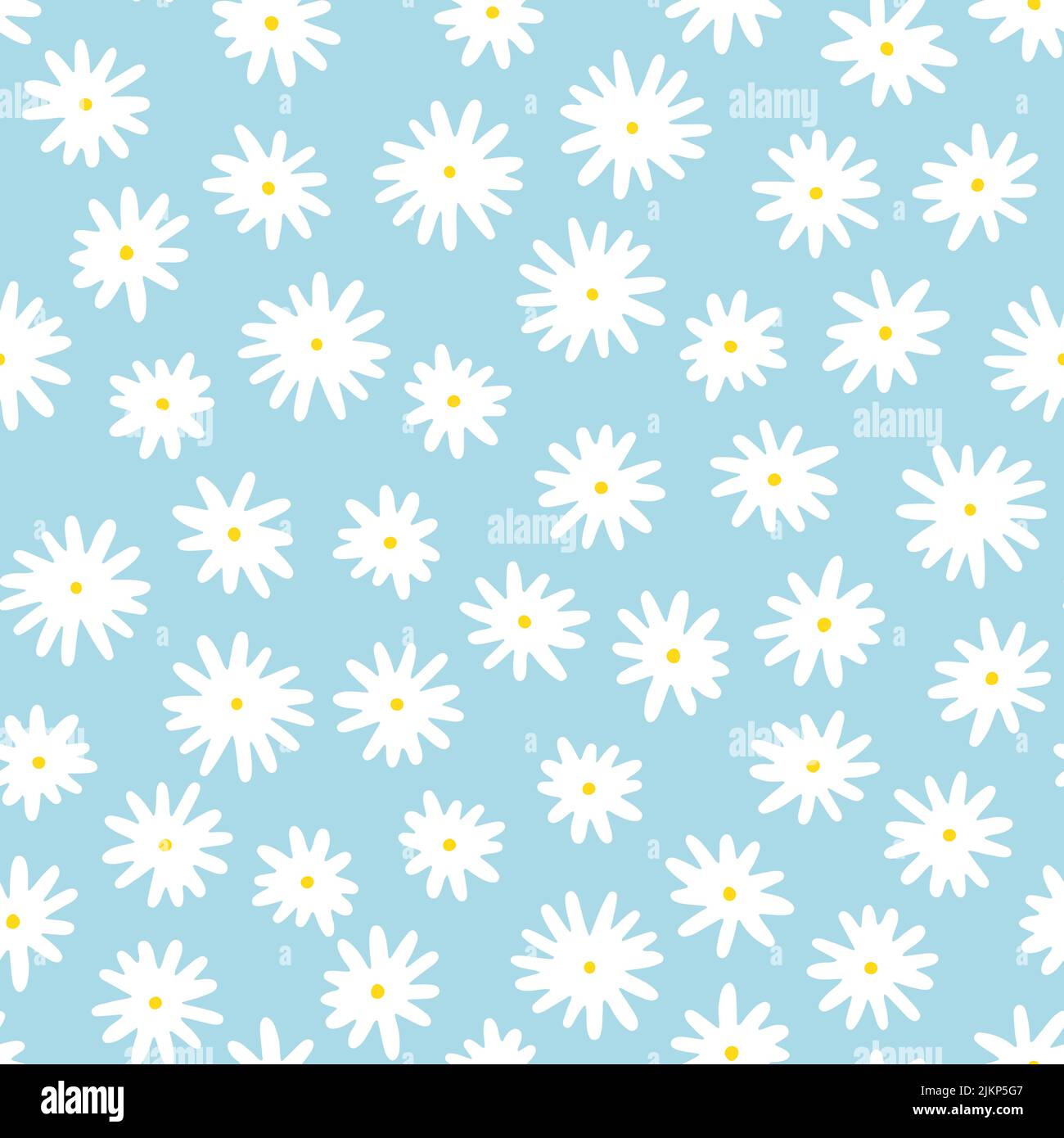 Doodle flowers vector vectors hi-res stock photography and images - Alamy