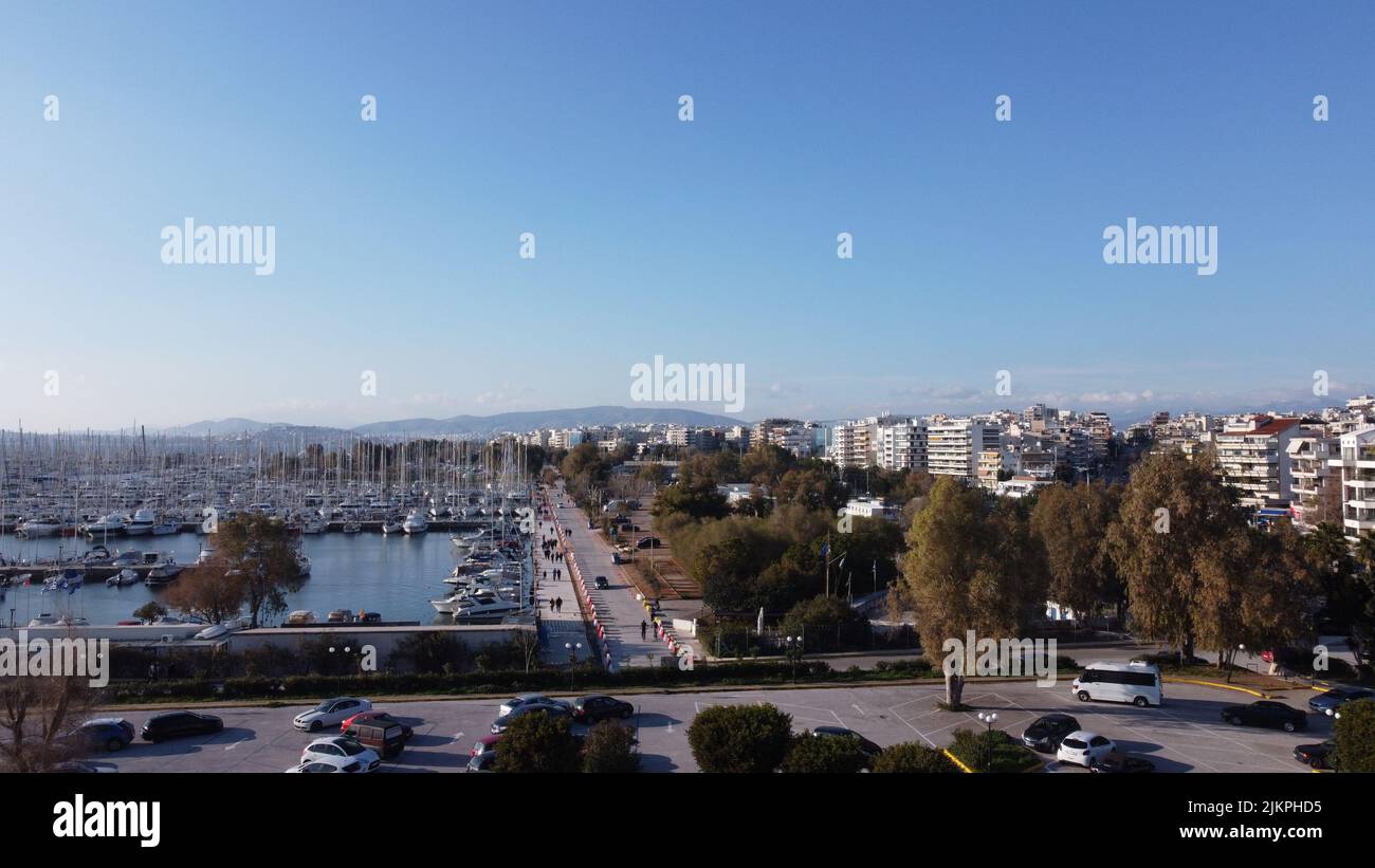 Alimos marina hi-res stock photography and images - Alamy