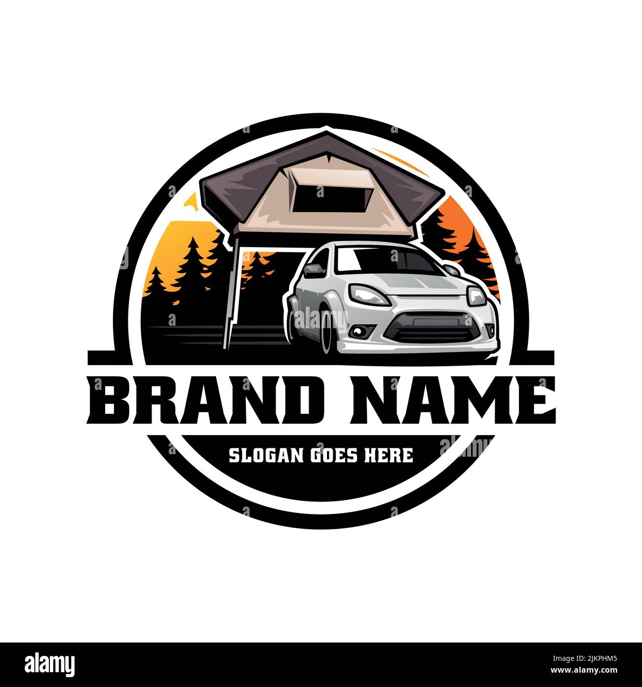 Best for company logo, illustrations, sticker and t shirt design Stock