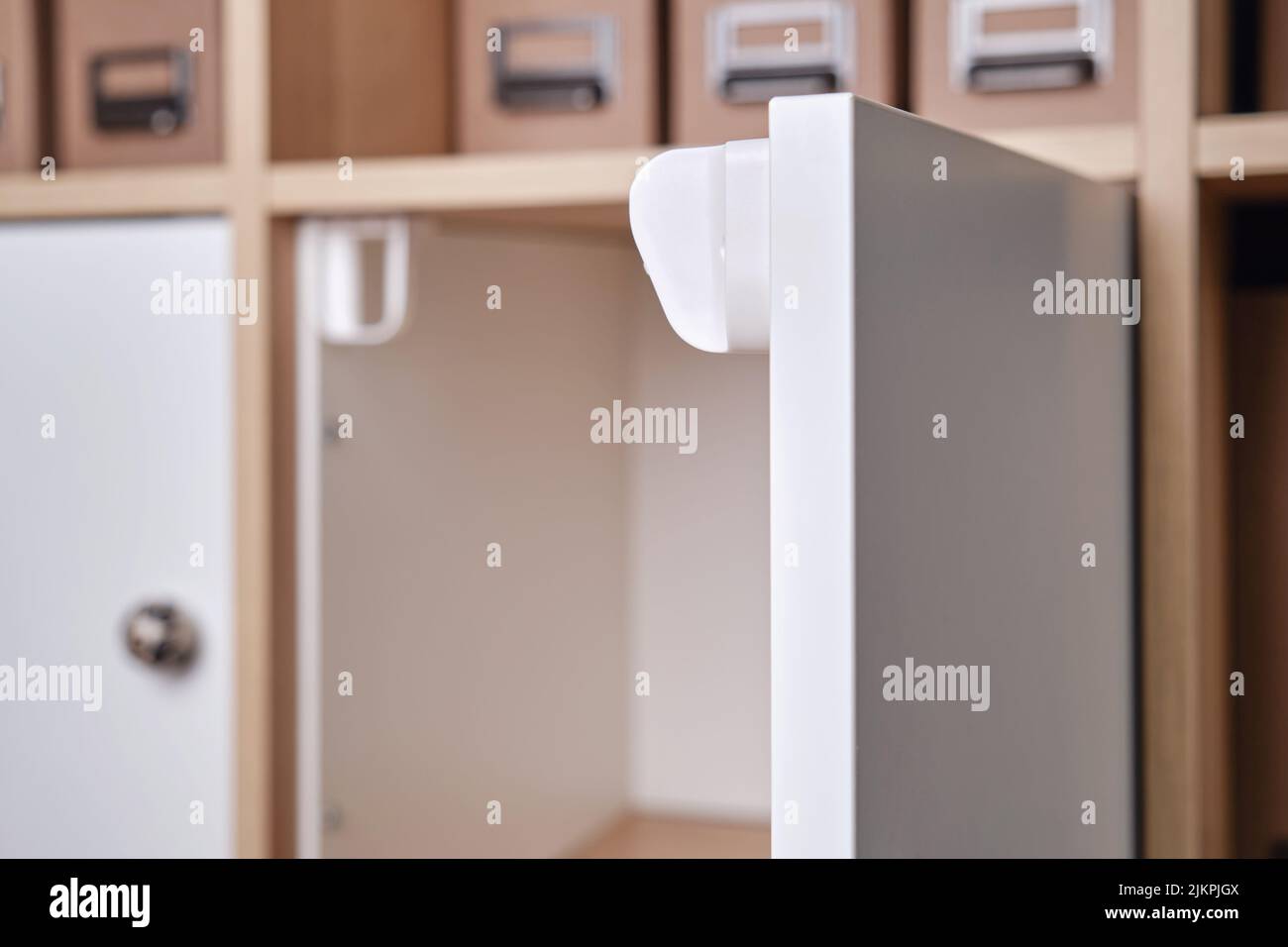 childproof lock for locking doors and drawers of home