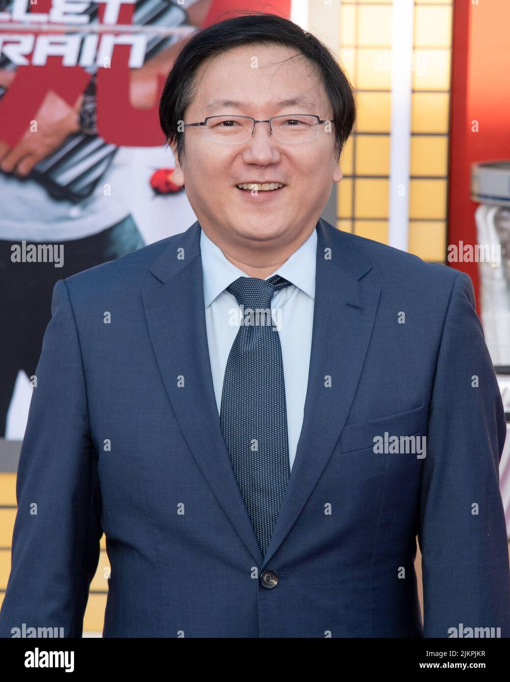 August 1, 2022, Westwood, California, USA: Masi Oka attends the Los Angeles Premiere Of Columbia Pictures' ''Bullet Train' (Credit Image: © Billy Bennight/ZUMA Press Wire) Stock Photo