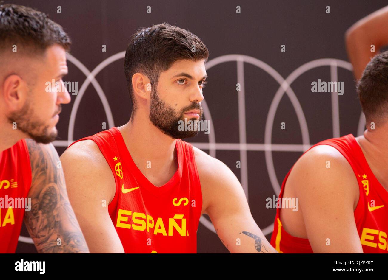 Presentation in Madrid of the Spanish basketball team that will go to
