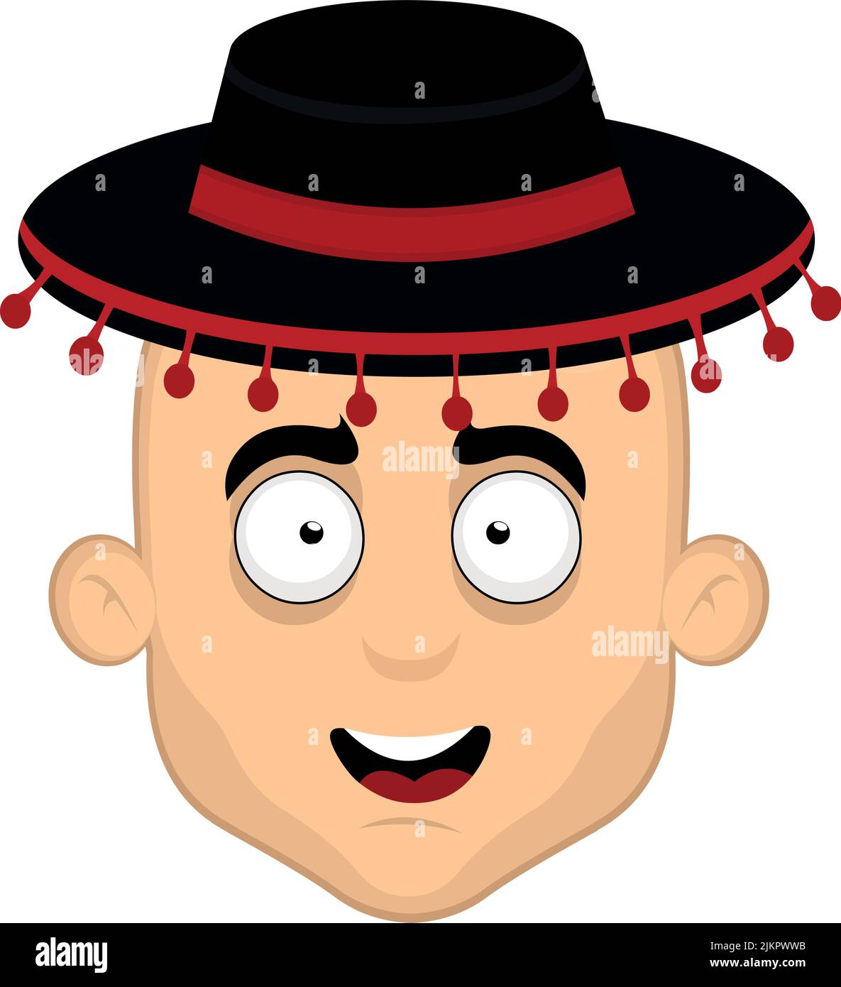 Cartoon man with hat hi-res stock photography and images - Alamy