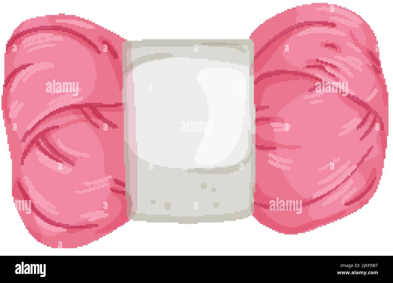 crochet yarn wool cartoon vector illustration Stock Vector Image & Art