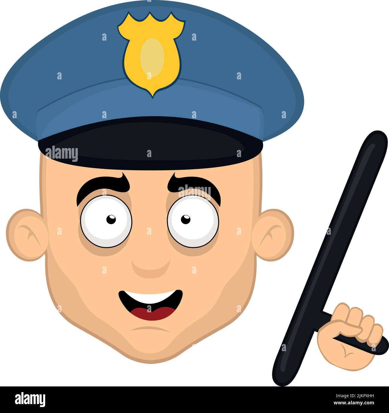 Nightstick cartoon Stock Vector Images Alamy