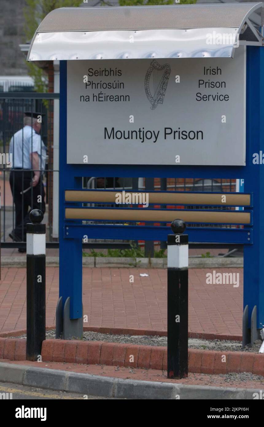 File photo dated 27/04/15 of Mountjoy Prison in Dublin. An inmate who was attacked at the prison last week has died. The Irish Prison Service said the man was seriously injured in an incident at the jail on Friday. The prisoner, in his 30s, died in hospital in the early hours of Wednesday morning. Issue date: Wednesday August 3, 2022. Stock Photo