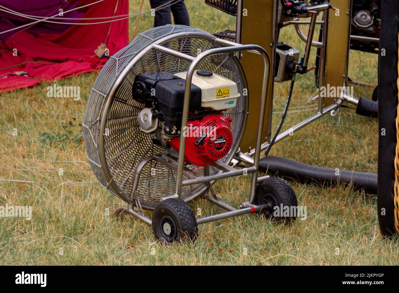 Hot air balloon ride over Bath Stock Photo Alamy