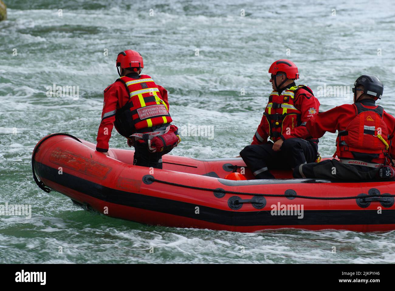 Emergency Crew, Boat Handling Training, Menai Strait, Anglesey, North