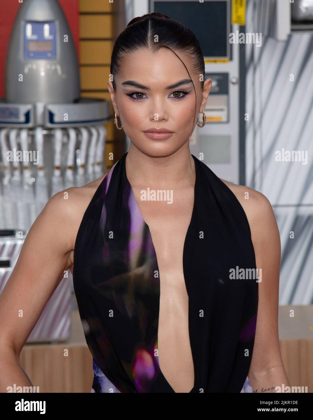 01 August 2022 - Los Angeles, California - Paris Berelc. Los Angeles Premiere Of Columbia Pictures' ''Bullet Train' (Credit Image: © Billy Bennight/AdMedia via ZUMA Press Wire) Stock Photo
