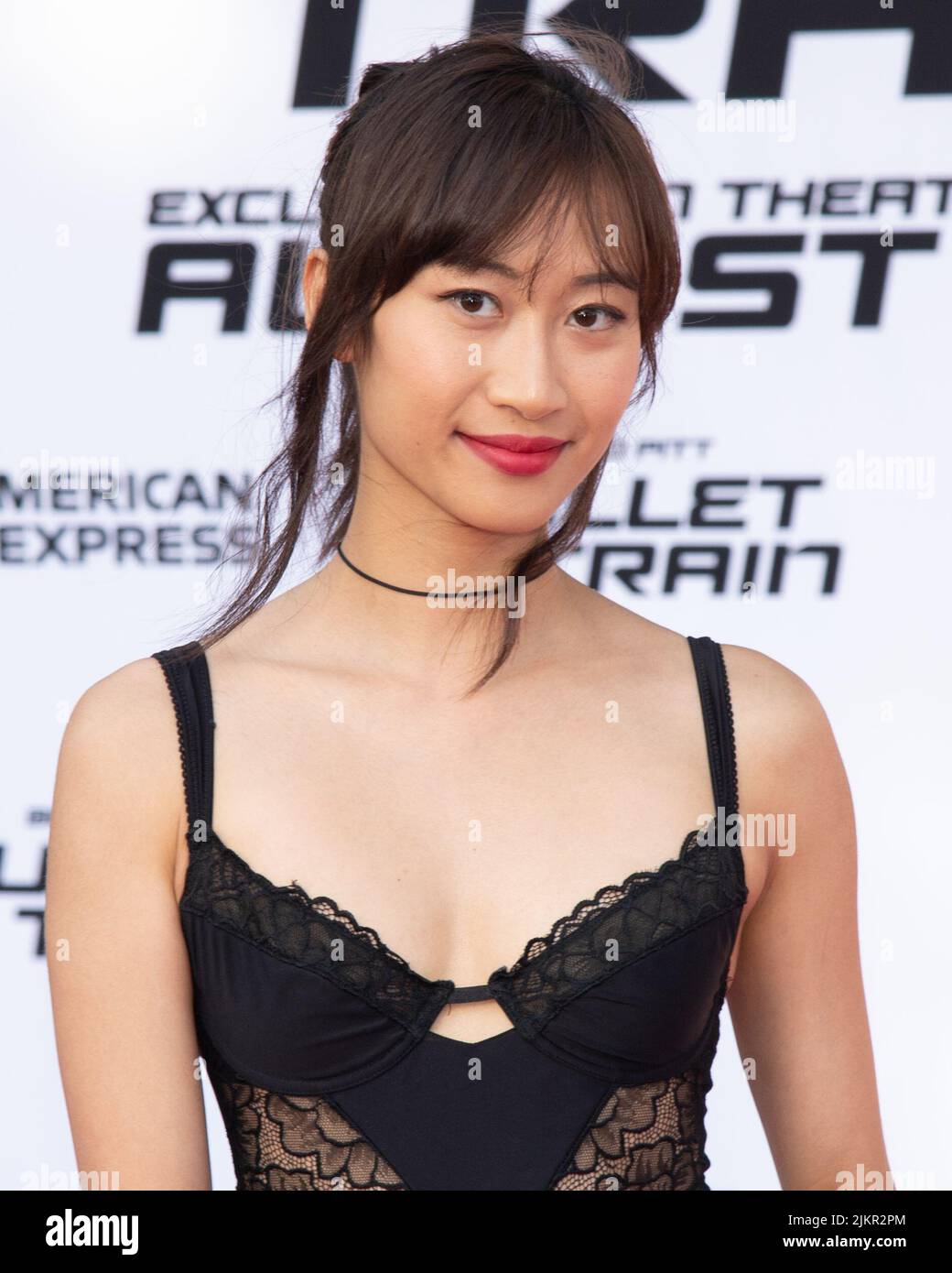 01 August 2022 - Los Angeles, California - Leenda Dong. Los Angeles Premiere Of Columbia Pictures' ''Bullet Train' (Credit Image: © Billy Bennight/AdMedia via ZUMA Press Wire) Stock Photo
