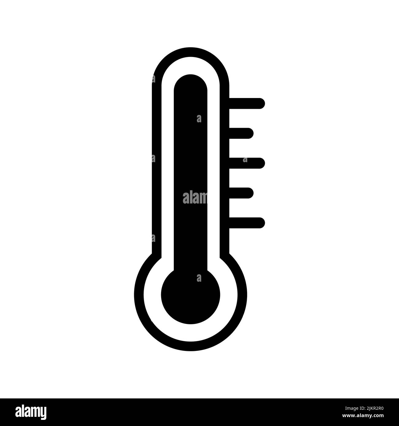 Outline Doodle Baby Nursery Thermometer Stock Vector
