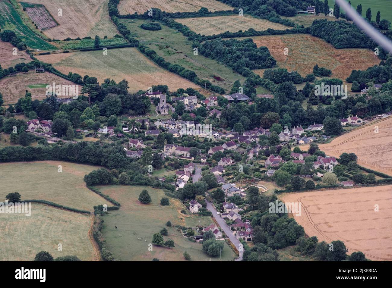 Hot air balloon ride over Bath Stock Photo Alamy