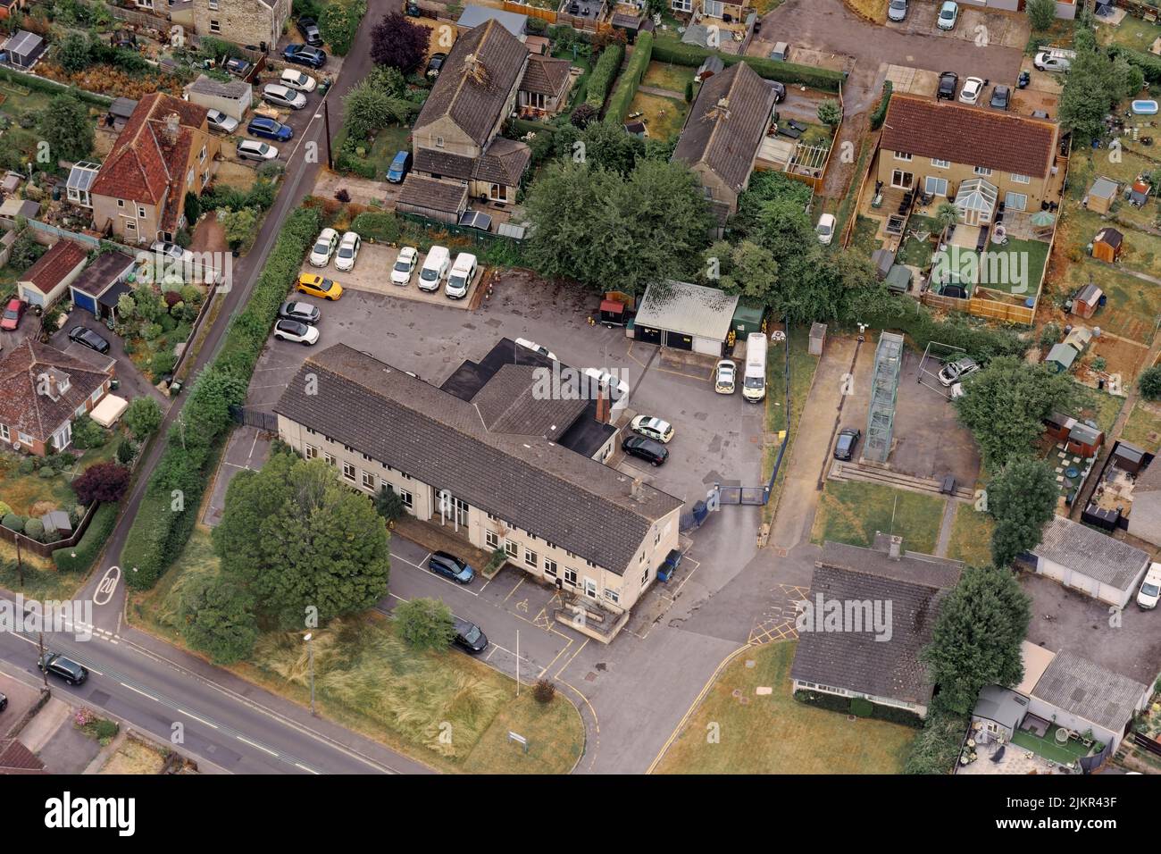 Hot air balloon ride over Bath Stock Photo Alamy